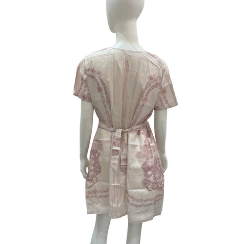 Bride de Gala en Fleurs 34 Rose Pale Belted Tunic CL2501-9206 2