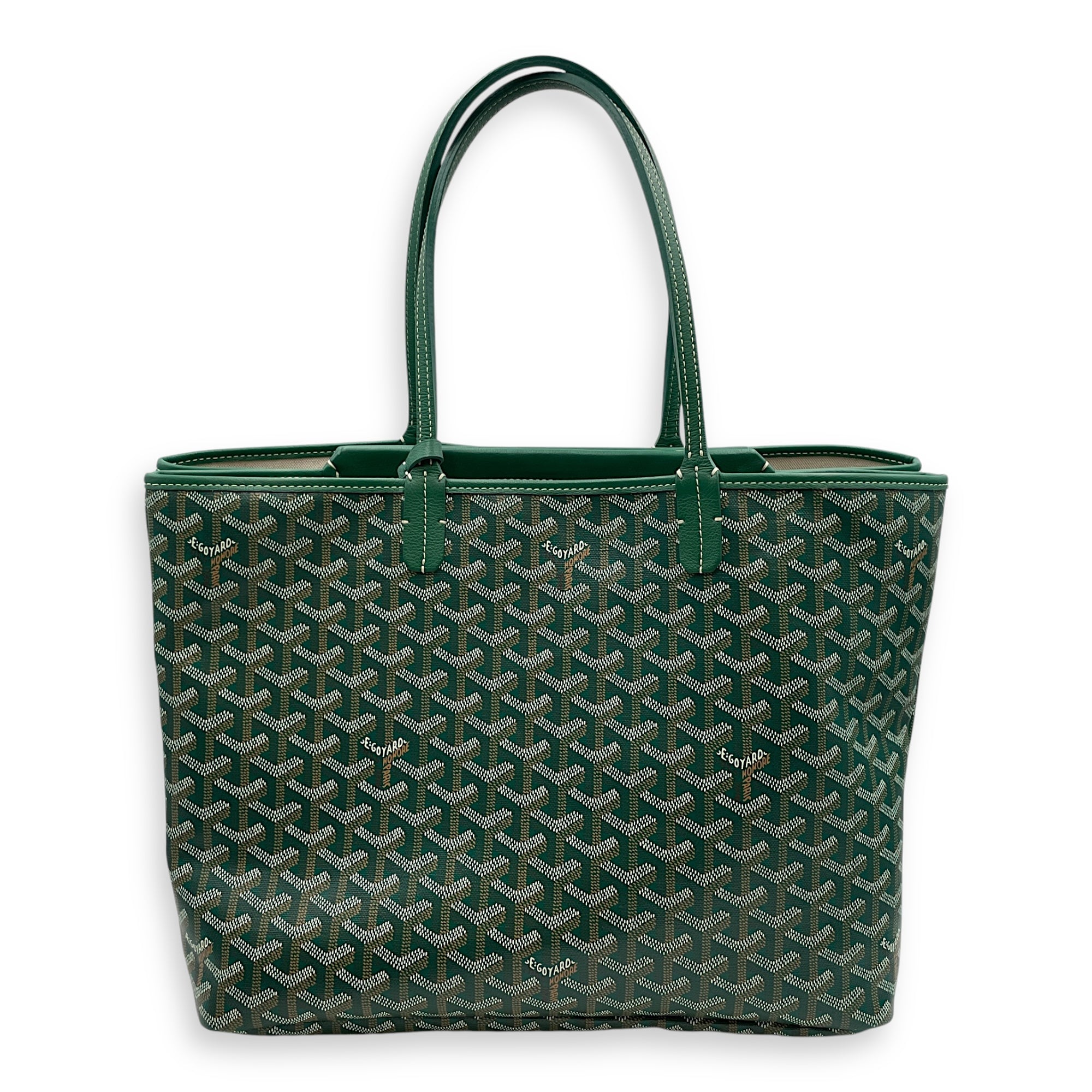 Isabelle PM Green Shoulder Bag in Canvas