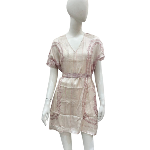 Bride de Gala en Fleurs 34 Rose Pale Belted Tunic CL2501-9206 1
