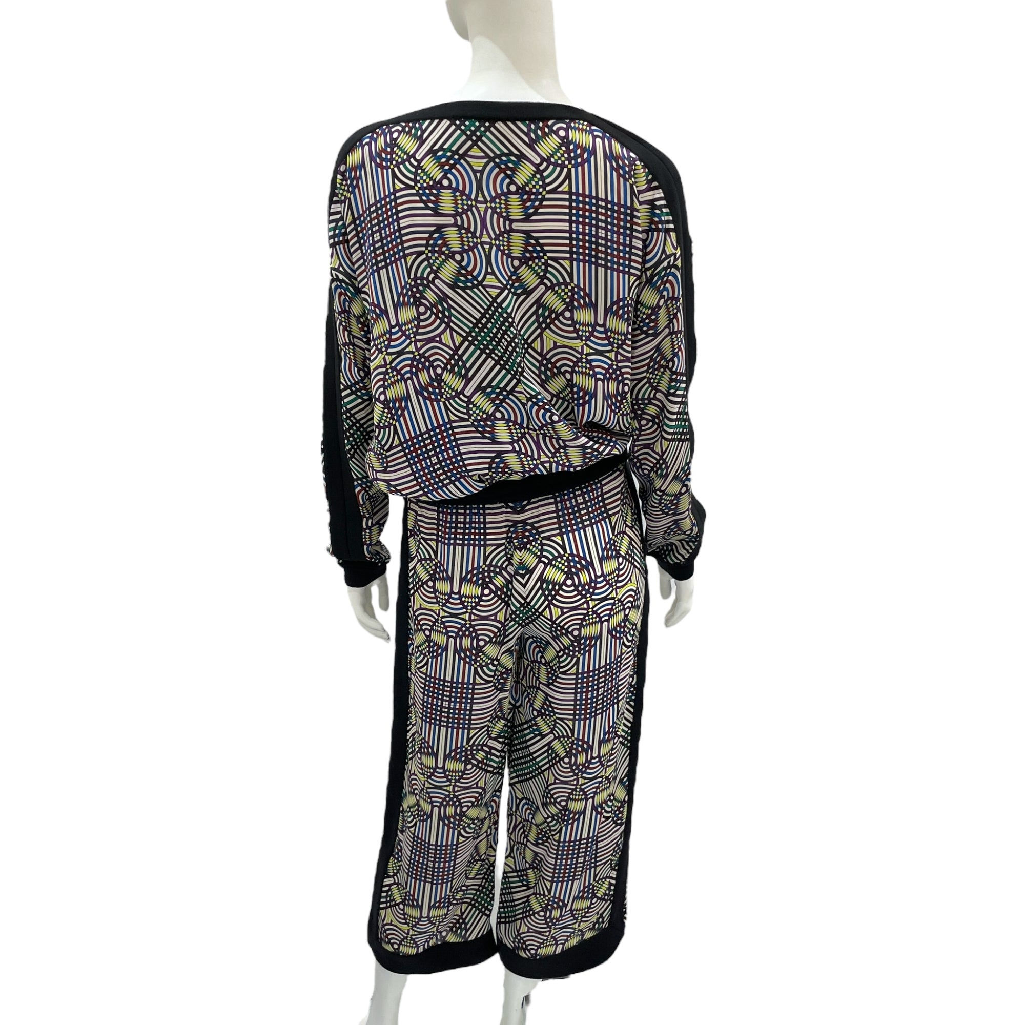 Twillaine 34 Multi-colour Pullover and Culottes