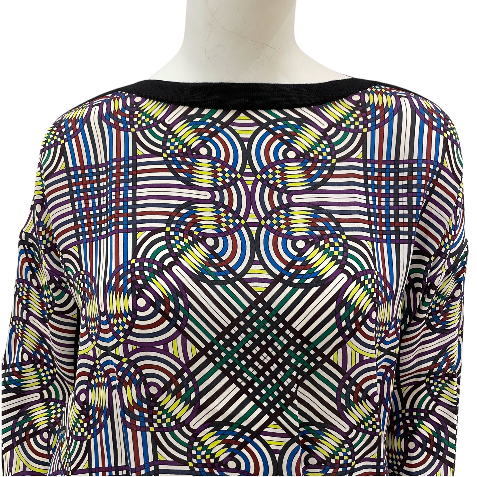 Twillaine 34 Multi-colour Pullover and Culottes