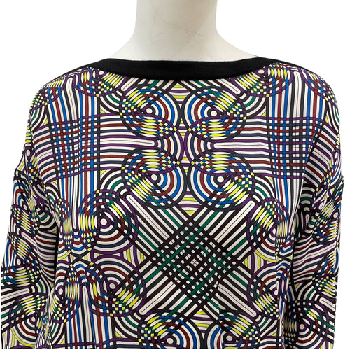 Twillaine 34 Multi-colour Pullover and Culottes