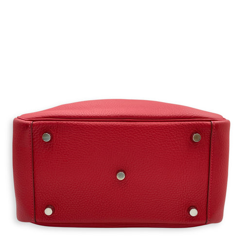 Lindy 26 Rouge Casaque in Clemence, Palladium hardware
