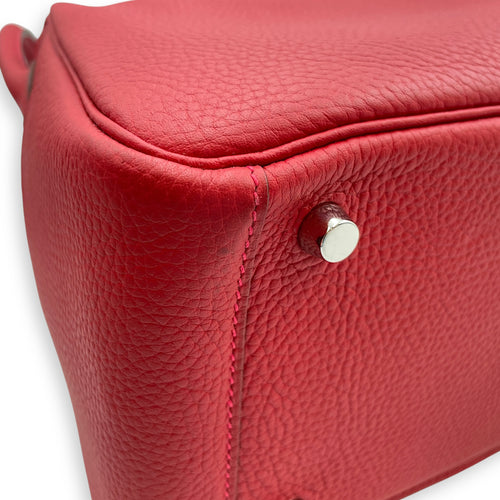 Lindy 26 Rouge Casaque in Clemence, Palladium hardware