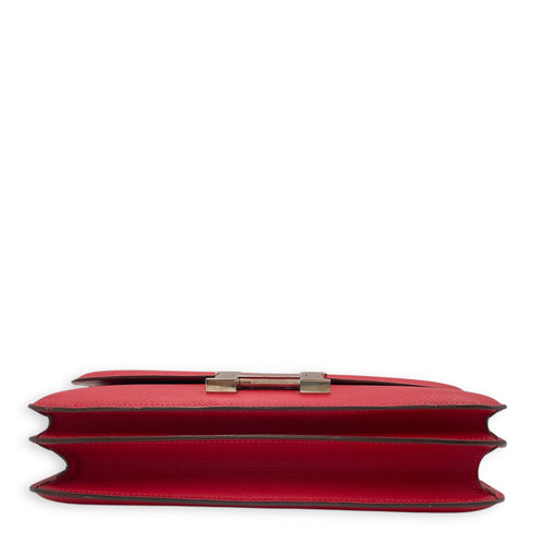 Constance Elan Rouge Casaque in Epsom, Palladium hardware