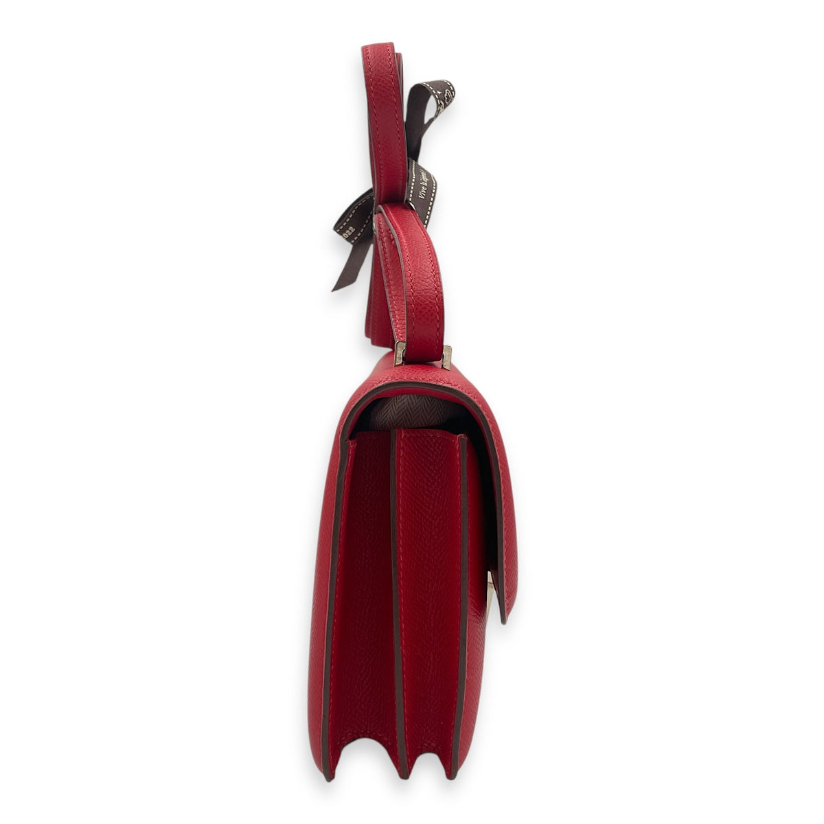 Constance Elan Rouge Casaque in Epsom Palladium hardware