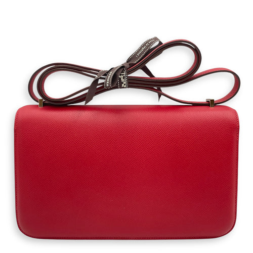 Constance Elan Rouge Casaque in Epsom, Palladium hardware