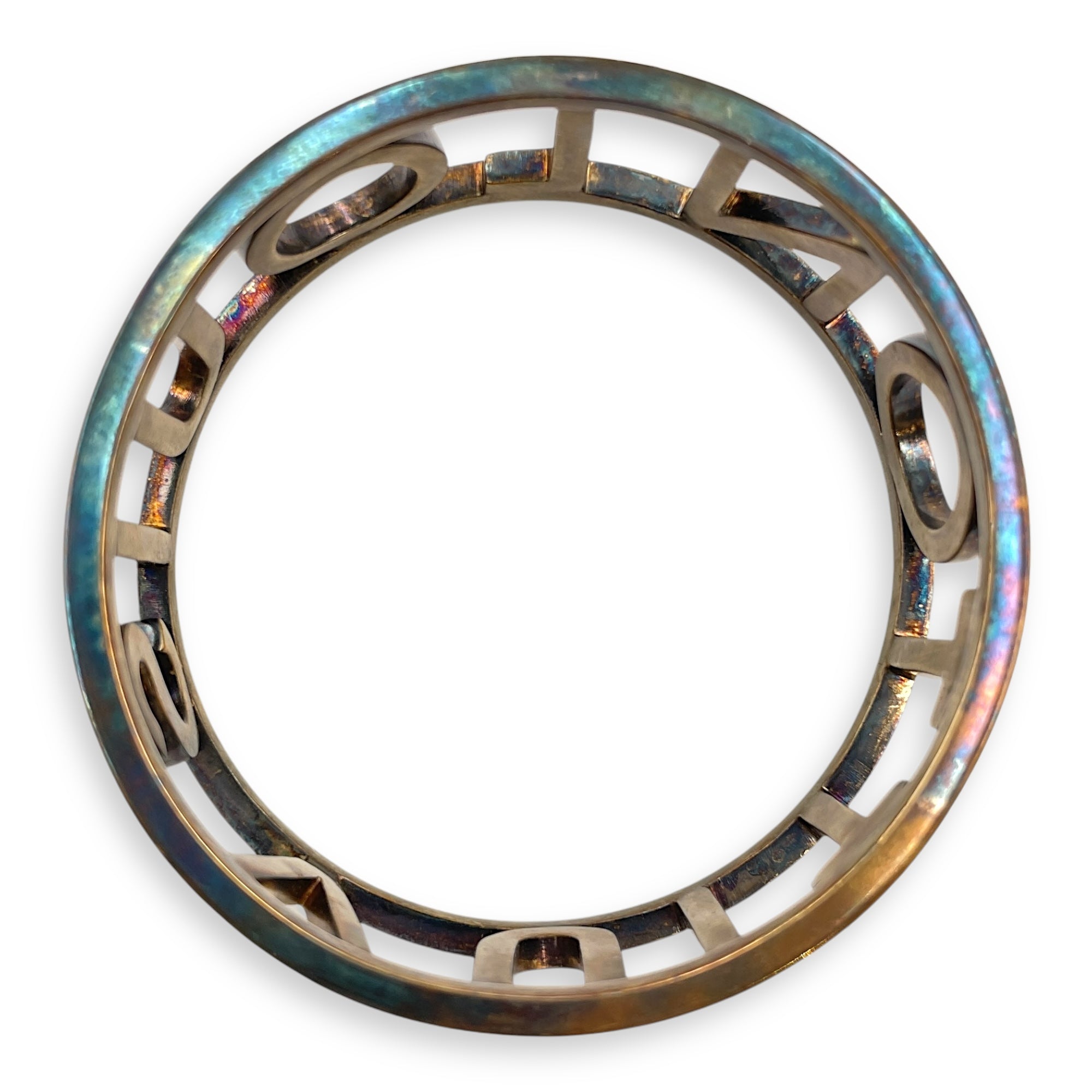 Rhinestone Palladium Hardware Bracelet