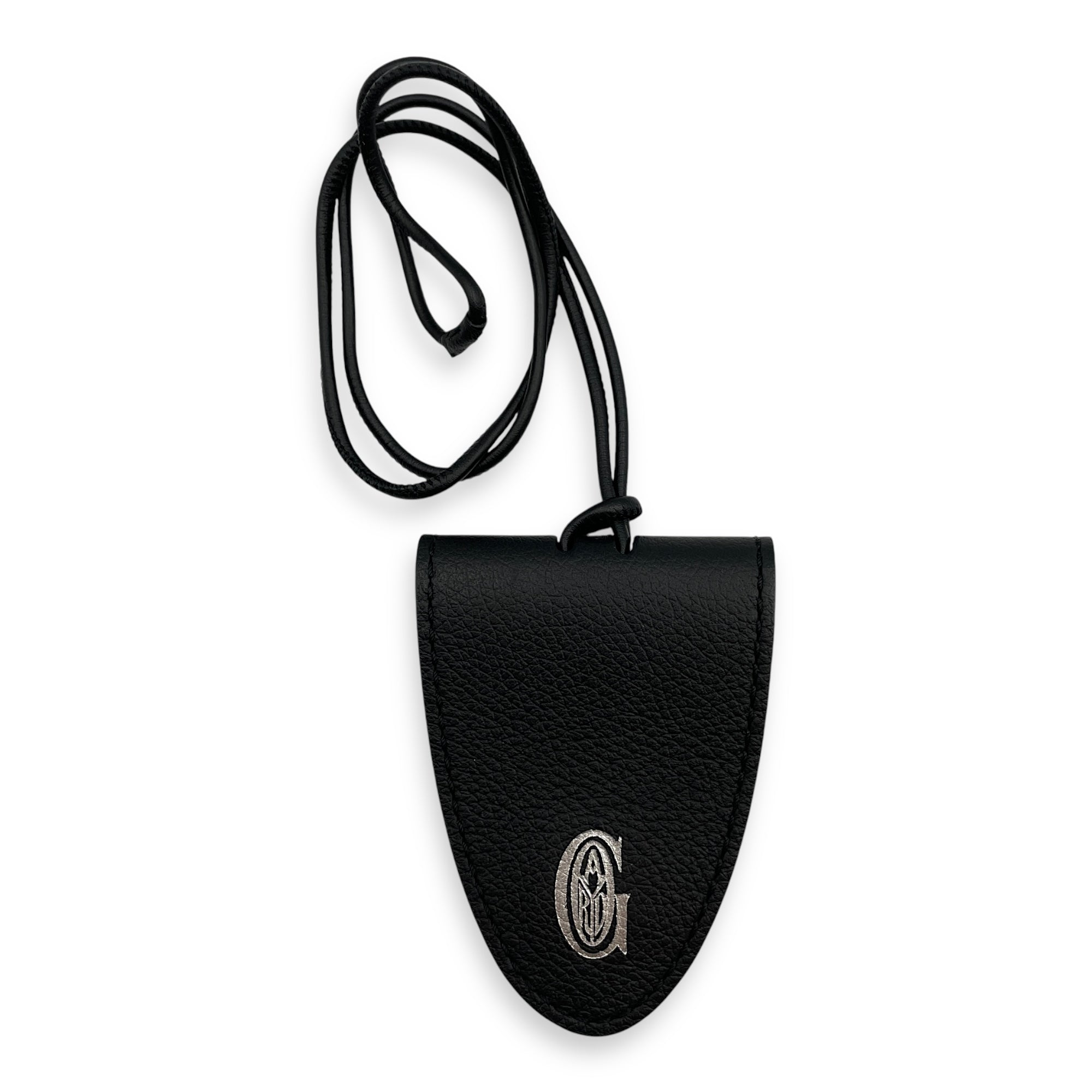 Universal Black Bag Clip in Calfskin
