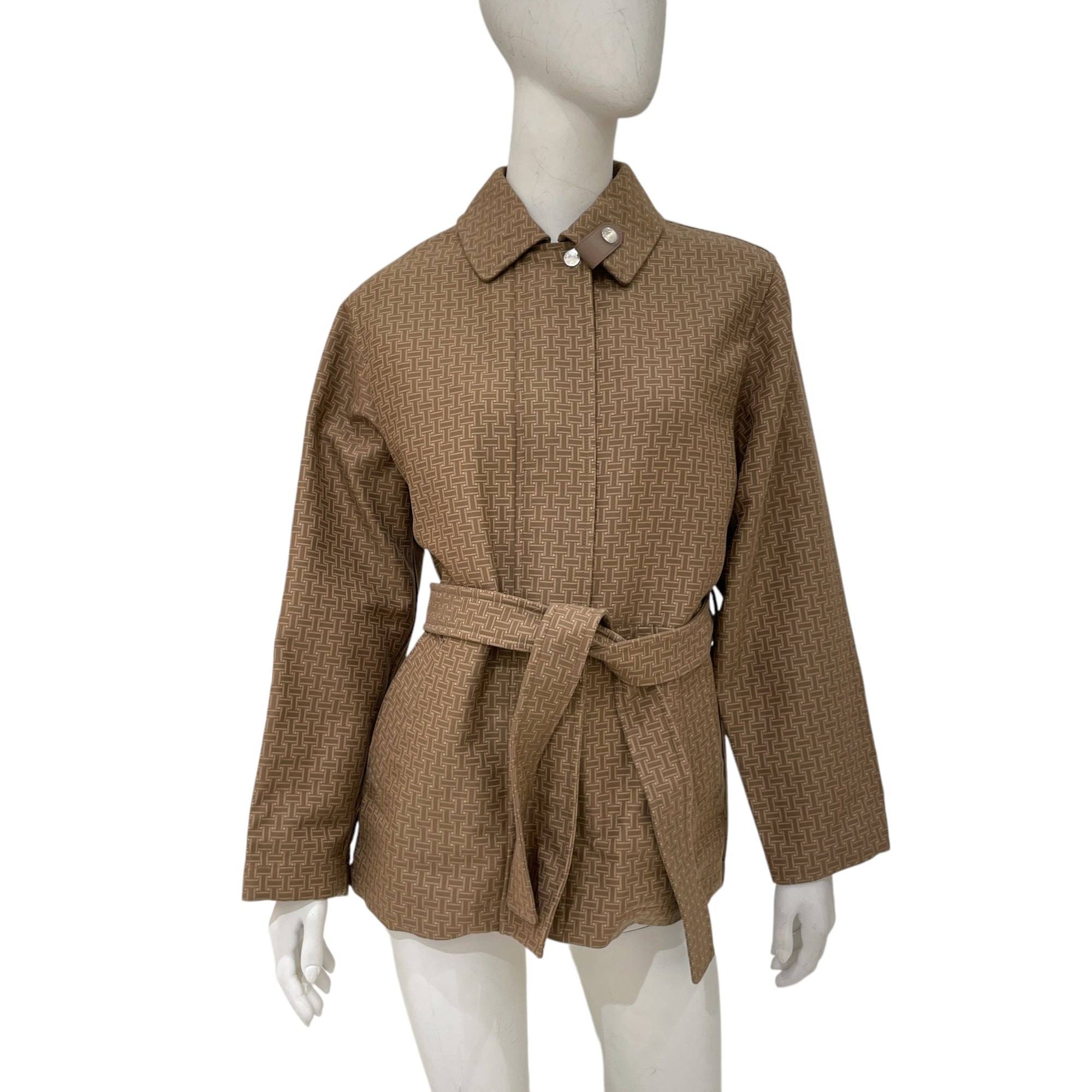 Mosaique 34 Belted Short Coat