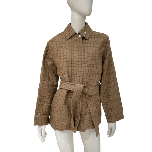 Mosaique 34 Belted Short Coat