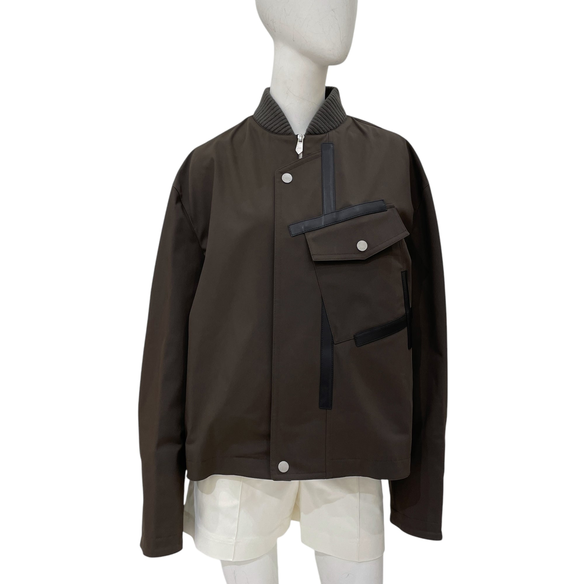 Tape Cuir 50 Cafe Straight Cut Jacket