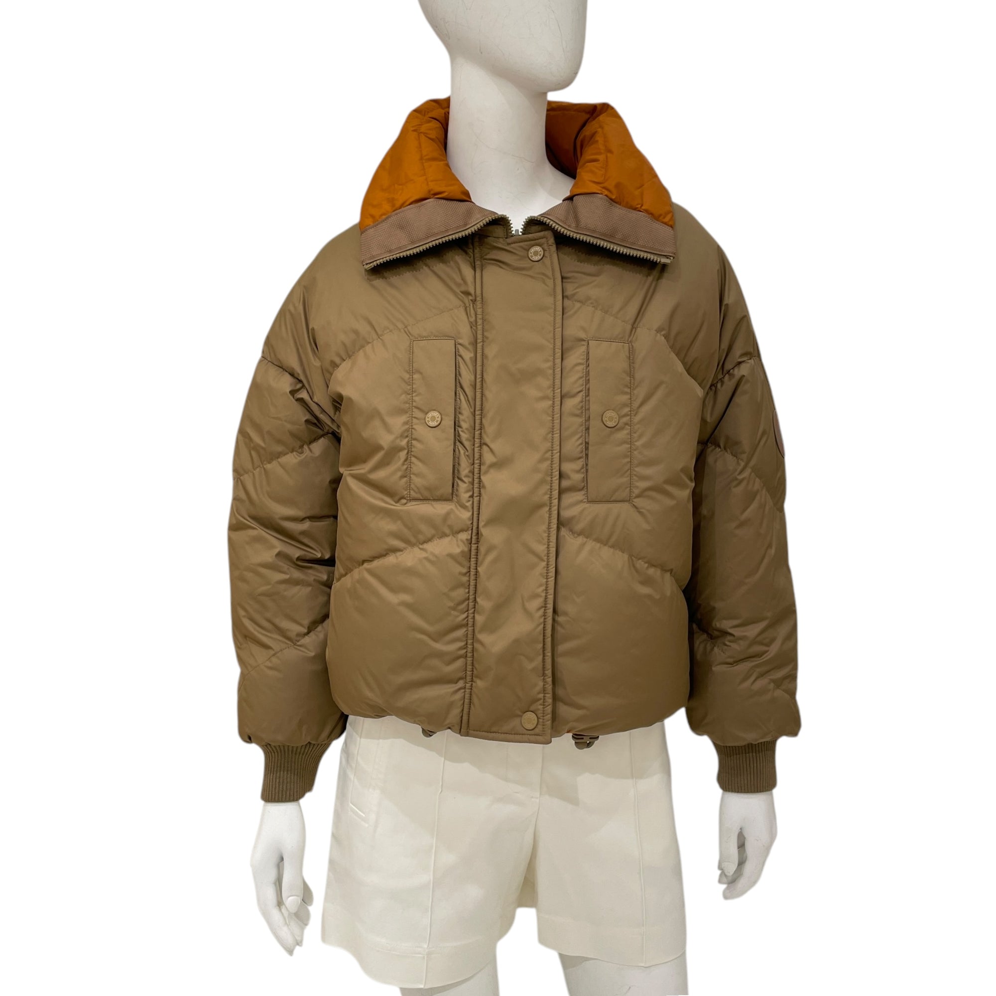 Short Sleeve 32 Vert Gobi Puffer Jacket