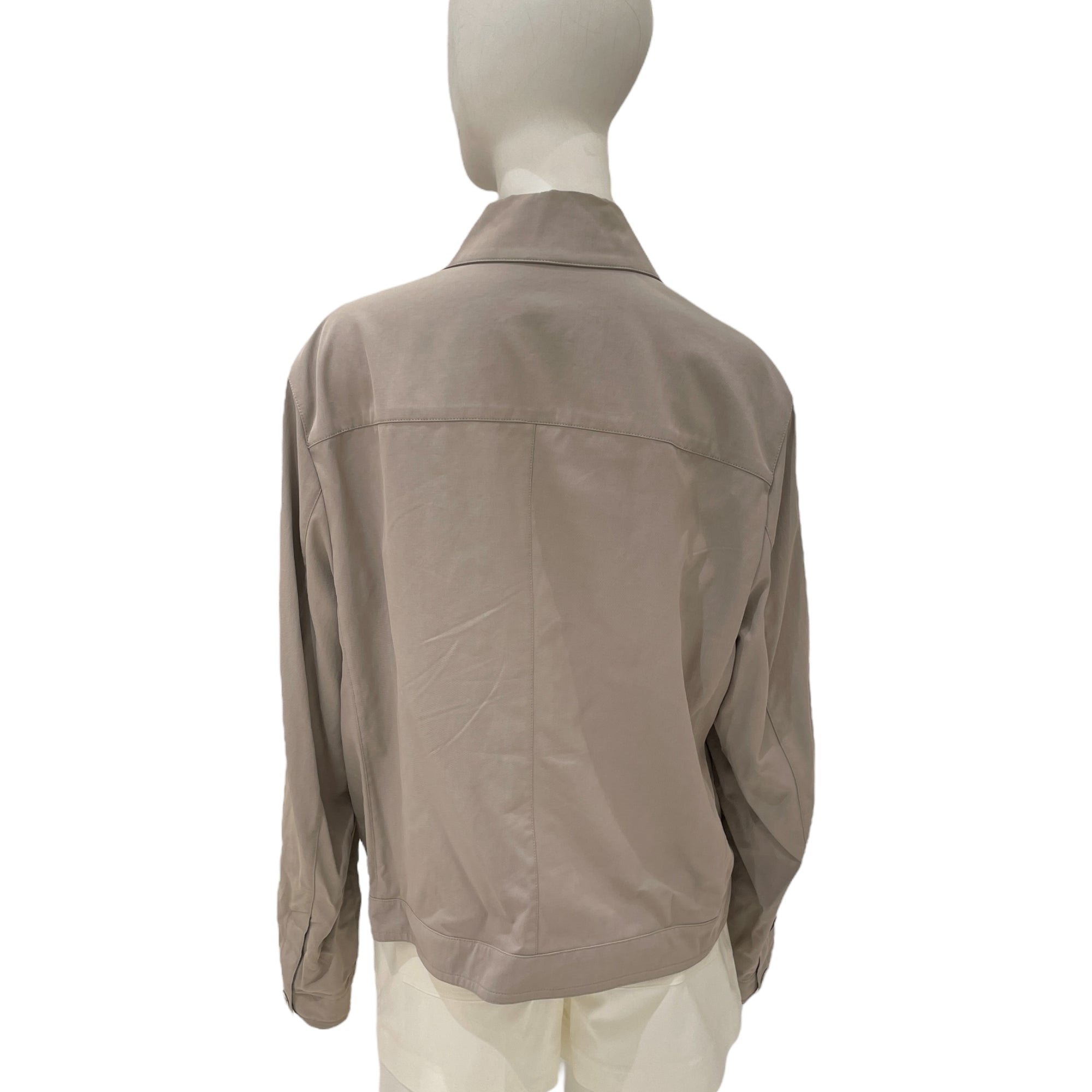 Icones Au Carrel 48 Kaki Straight Cut Jacket