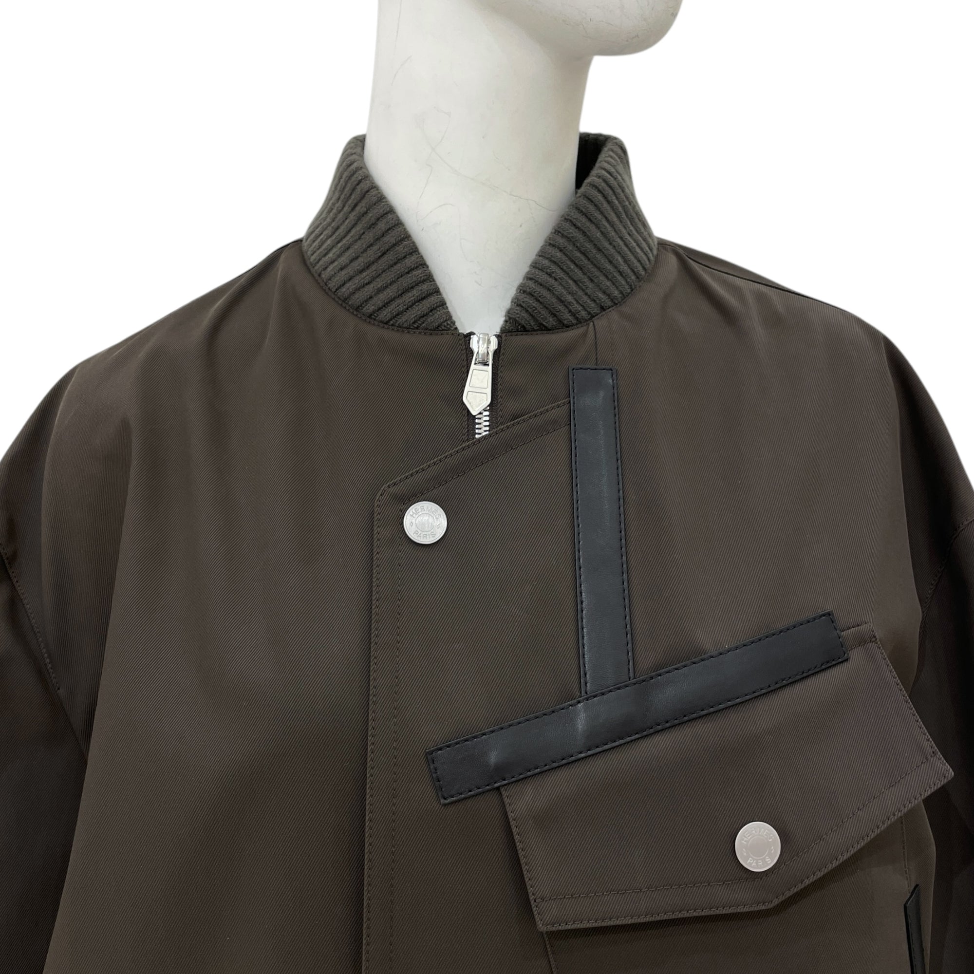 Tape Cuir 50 Cafe Straight Cut Jacket