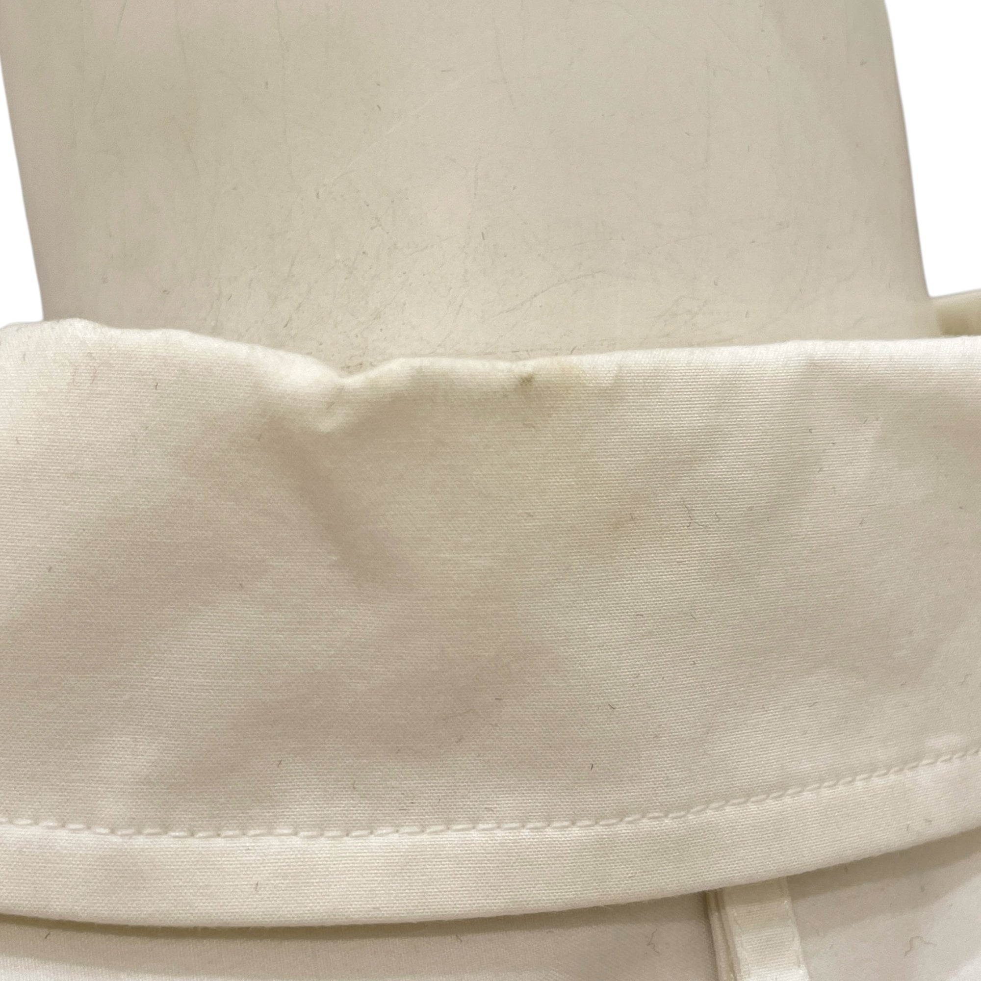 Robe Inspiration Chemise 42 Blanc Dress with Tie Back