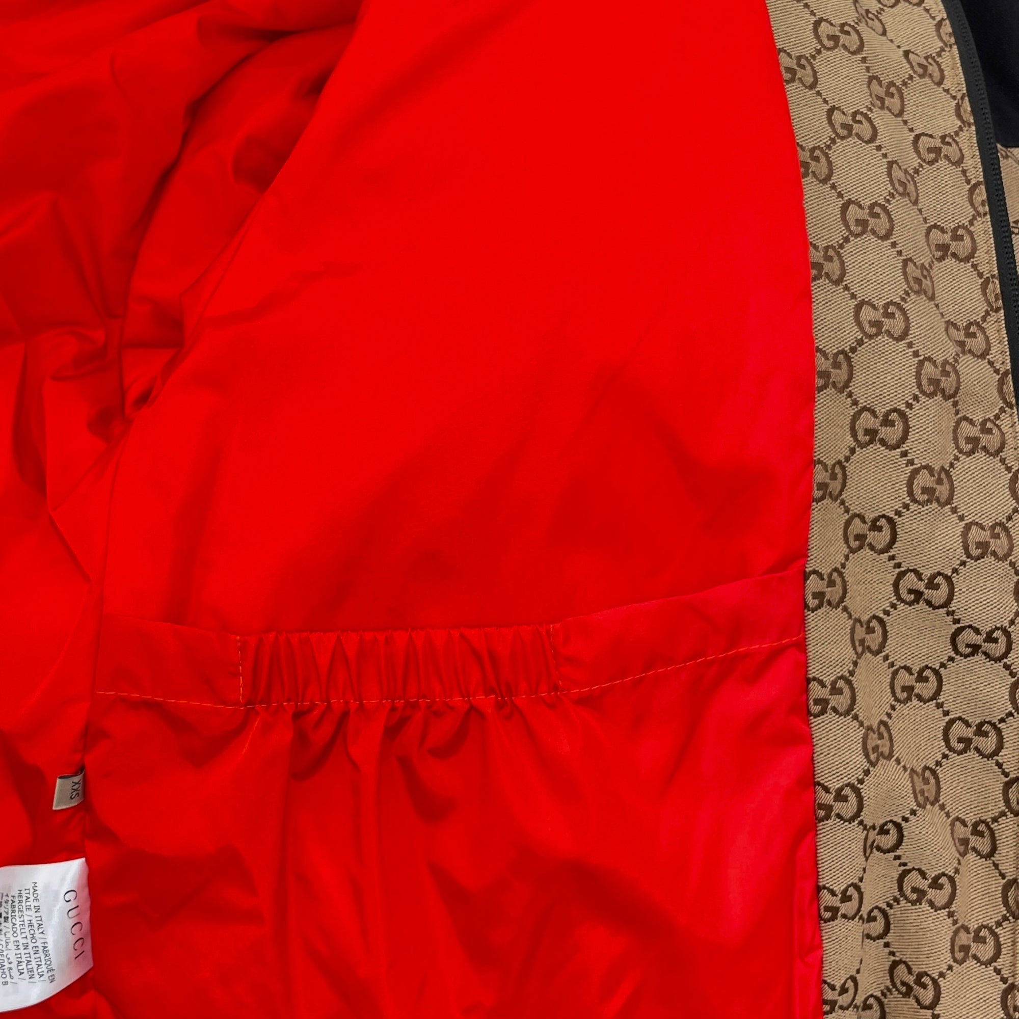 Gucci x The North Face XXS Jacket, Silver hardware