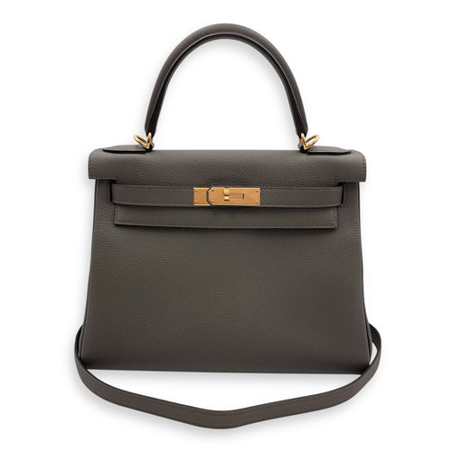 Kelly 28 Etain in Togo, Gold hardware