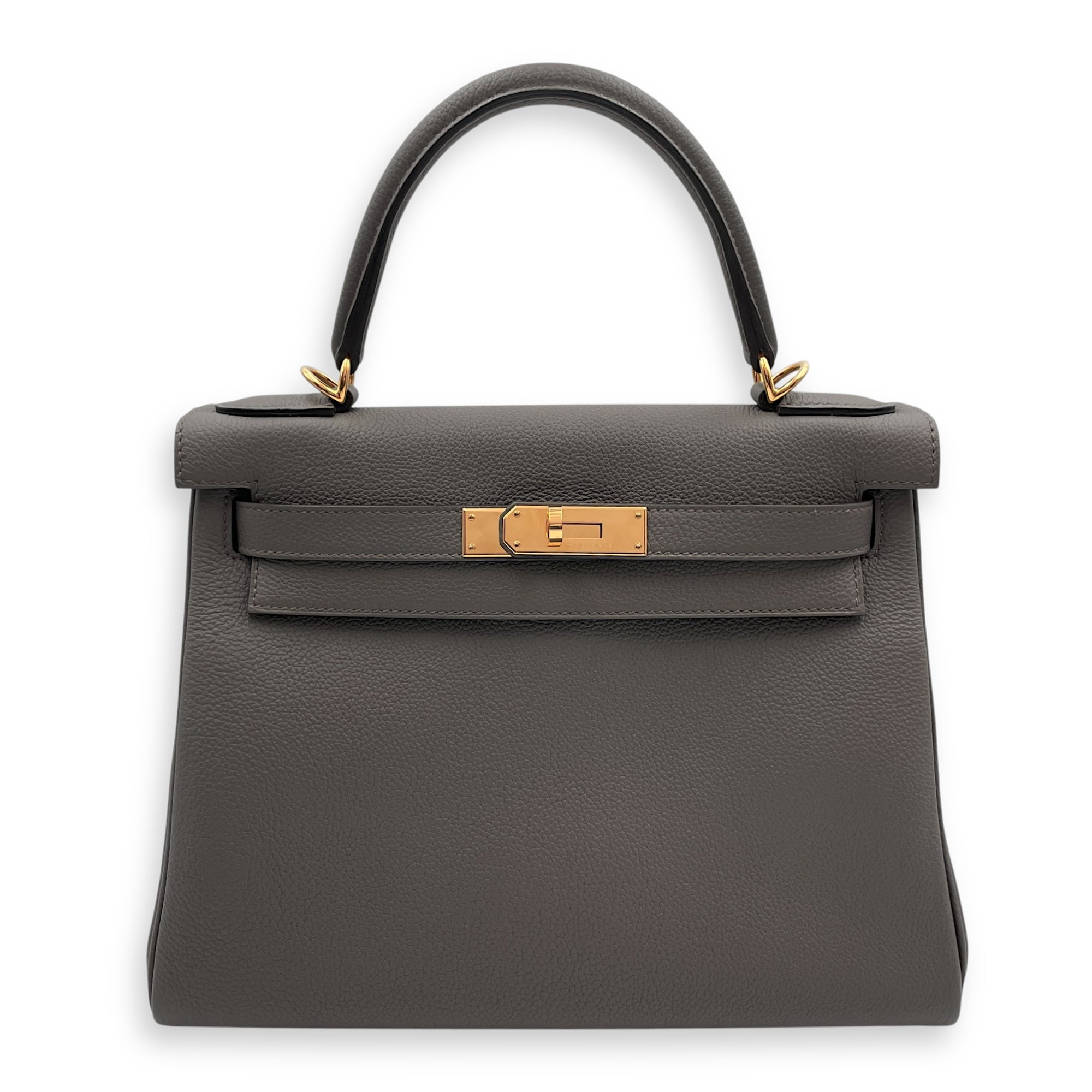 Kelly 28 Etain in Togo, Gold hardware