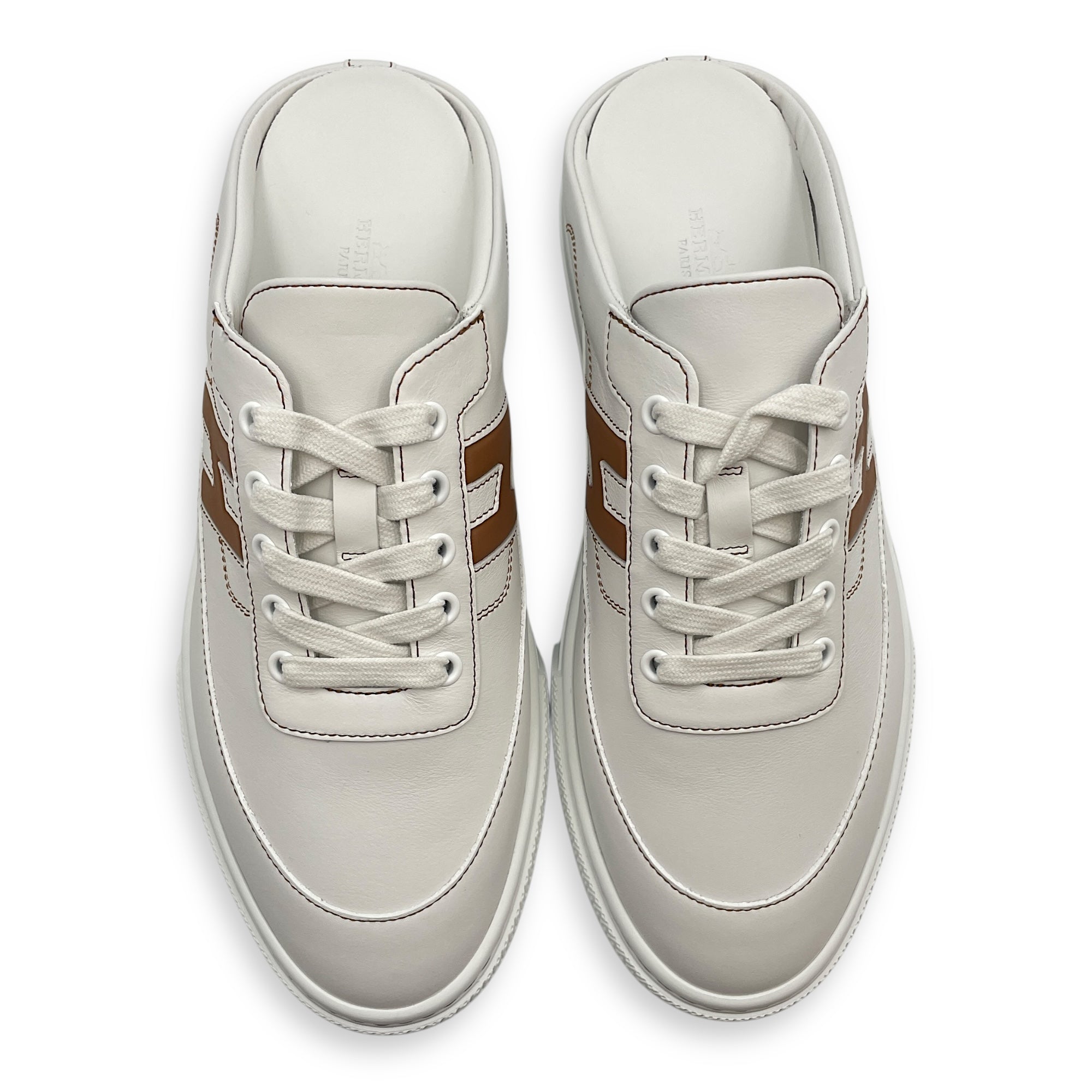 Keep 40.5 Blanc Sneakers in Calfskin