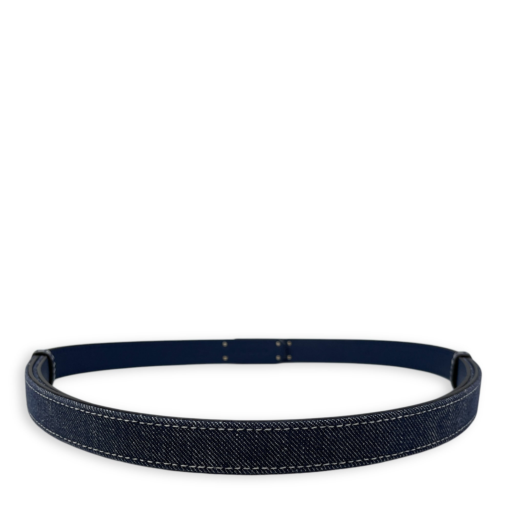 Kelly 18 Belt in Blue Denim