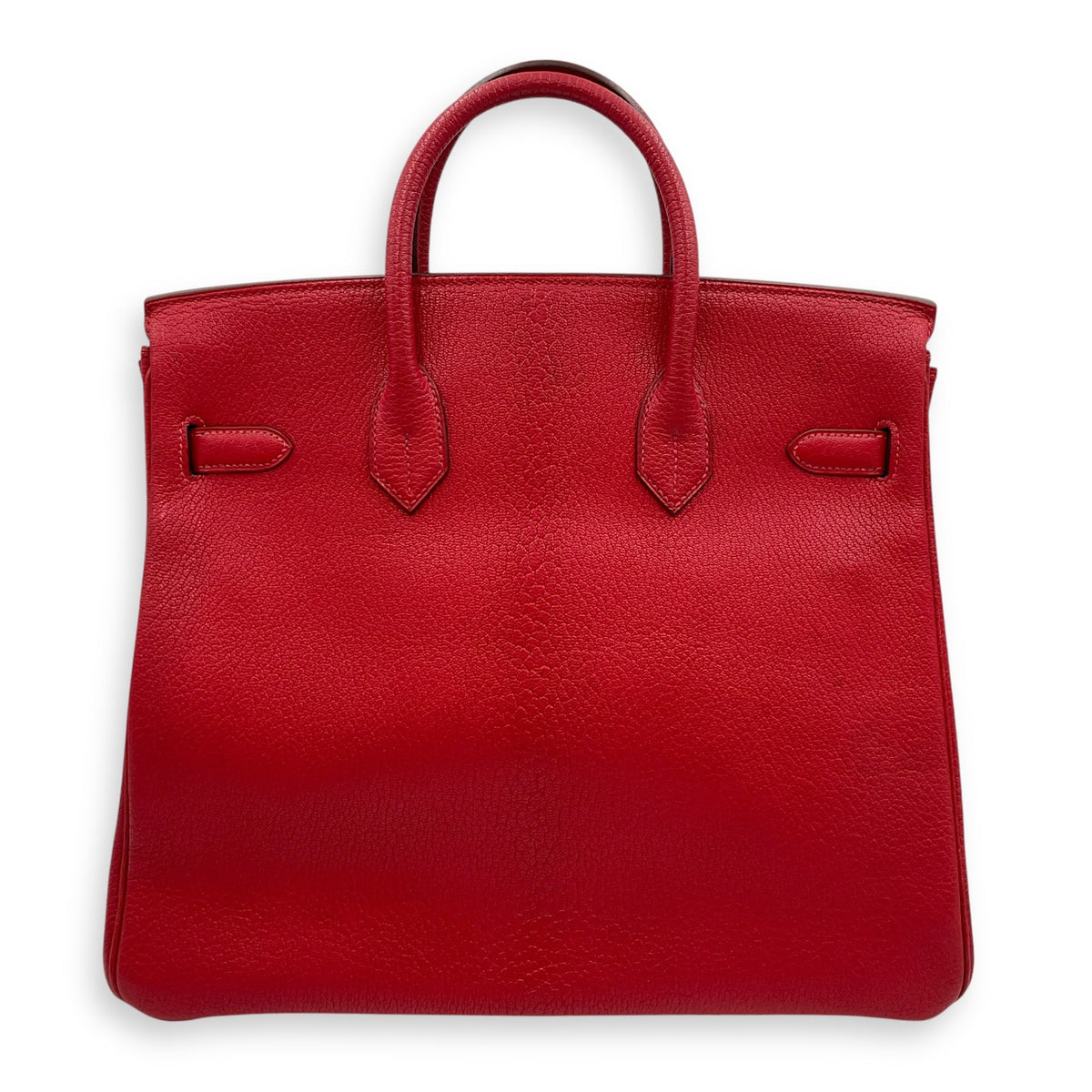 HAC 32 Rouge Vif in Chevre Coromandel Gold hardware