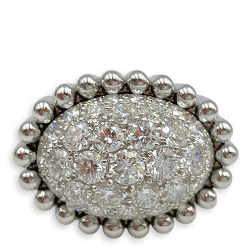 Perlée Diamonds Pavé 48 Ring in White Gold Hardware CL2505-12297 1