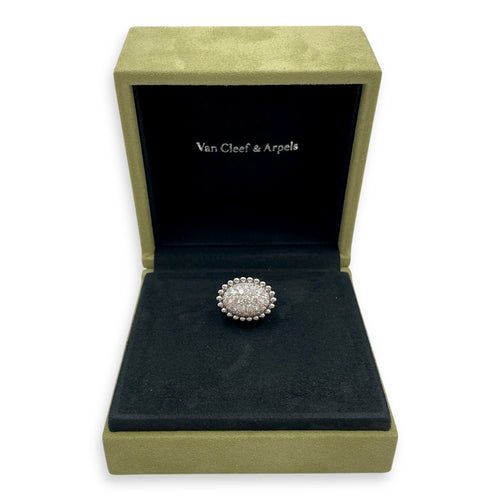 Perlée Diamonds Pavé 48 Ring in White Gold Hardware CL2505-12297 6
