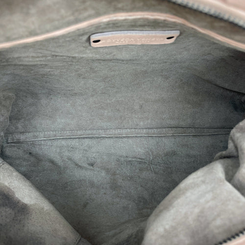 Intrecciator Peach Shoulder Bag in Nappa Leather Brunito hardware CL2505-12390 6