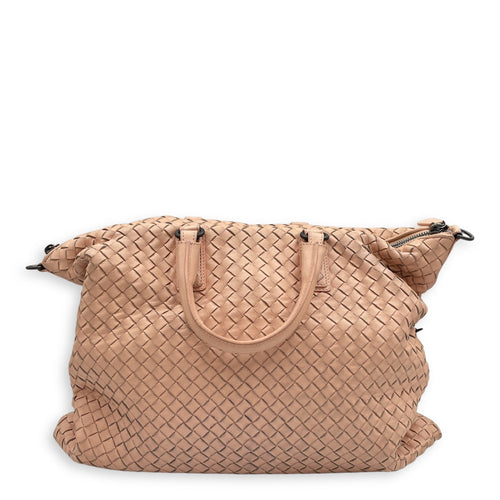 Intrecciator Peach Shoulder Bag in Nappa Leather Brunito hardware CL2505-12390 1