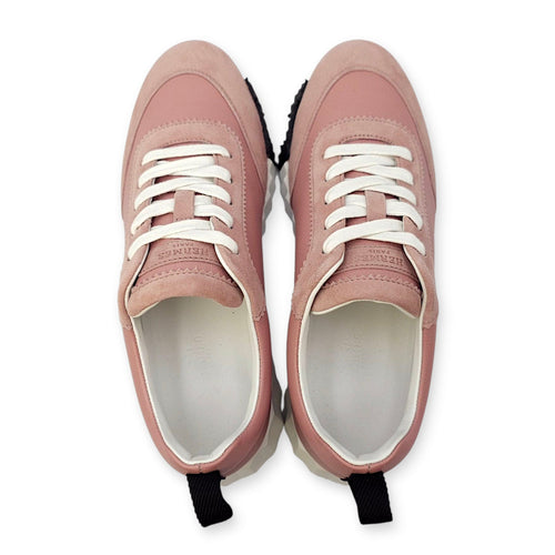 Bouncing Sneaker. Sz: 39 Beige perlino Sneakers in Suede Leather
