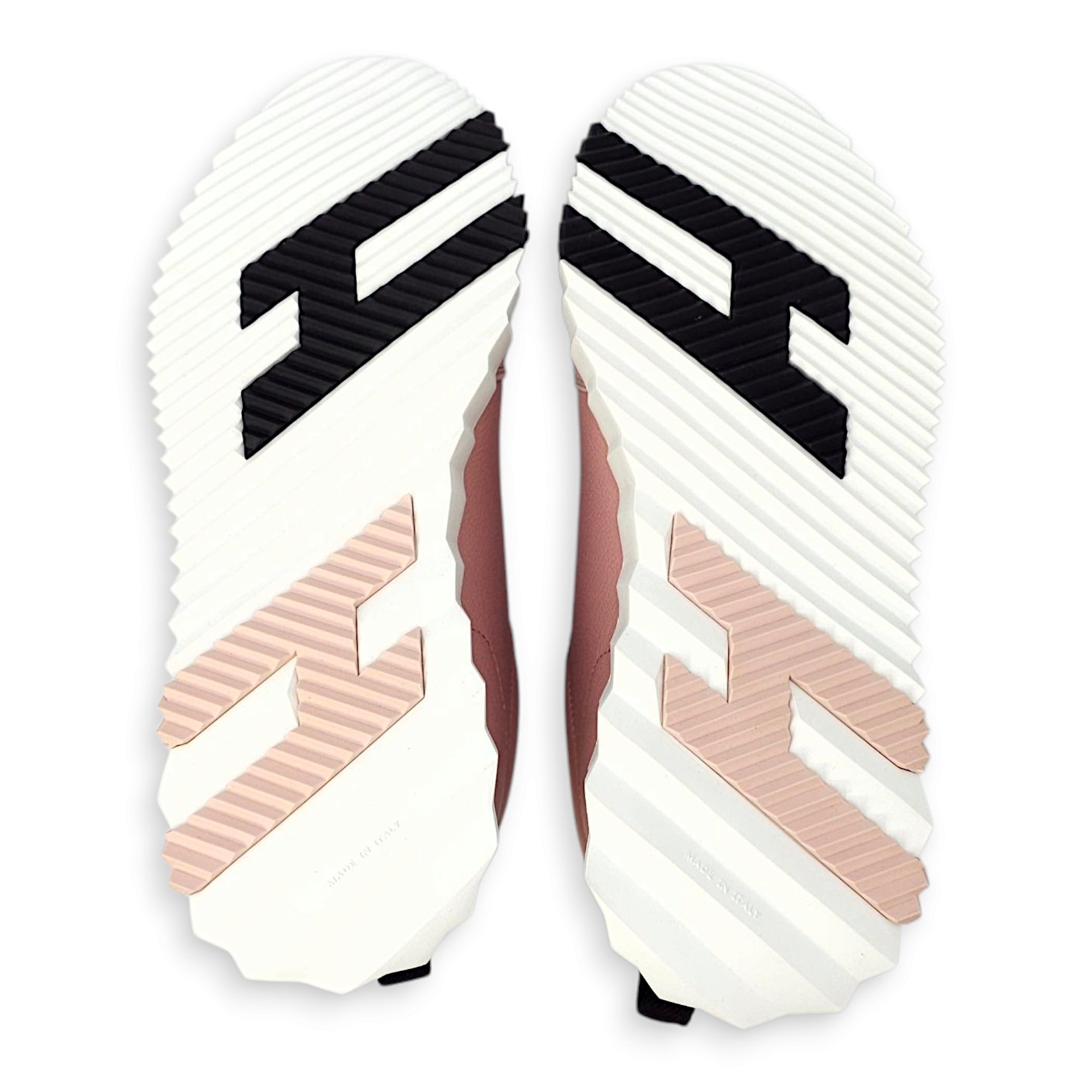 Bouncing 39 Rose Aquarelle Sneakers in Suede Leather
