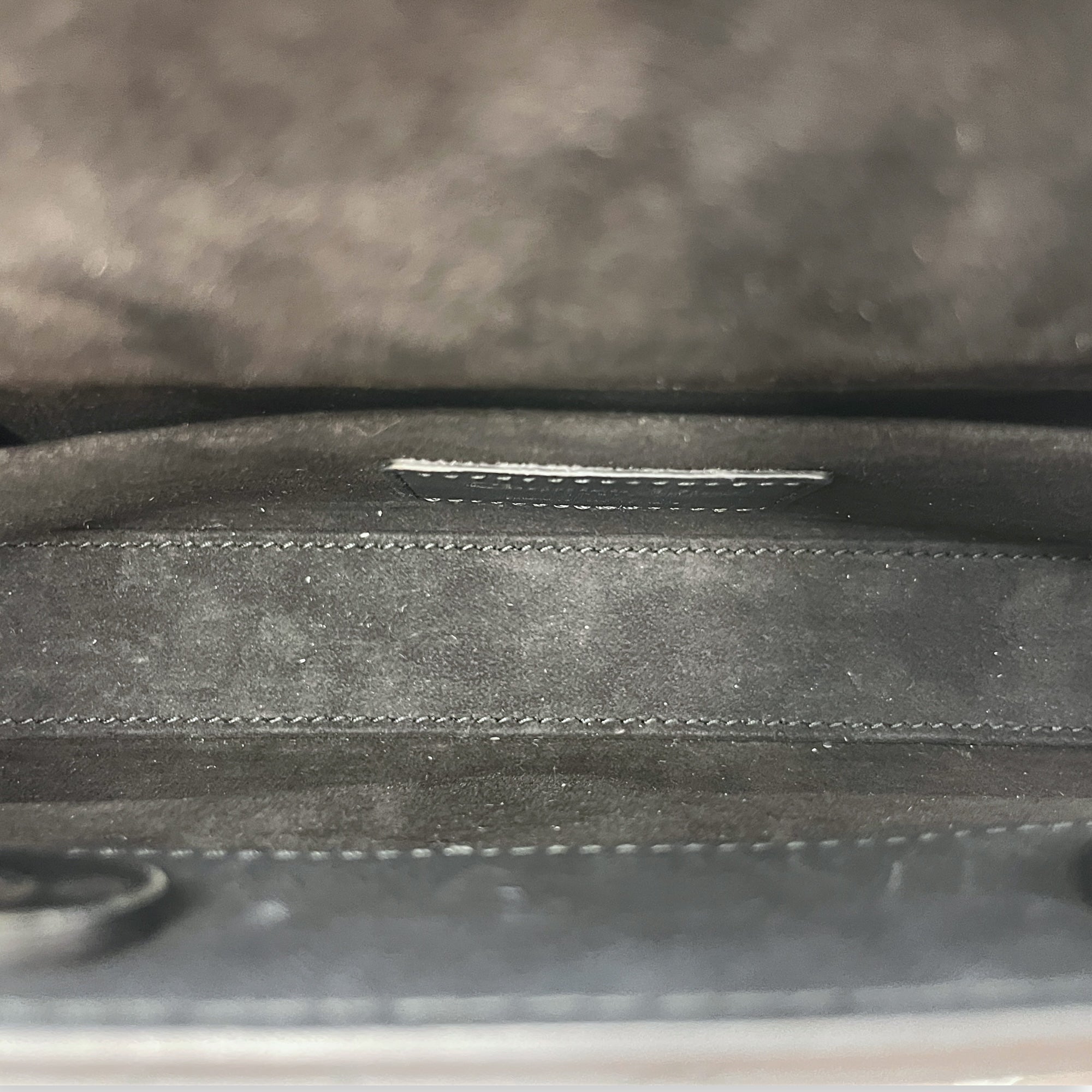 Cannage Lady D-Joy Small Black Shoulder Bag in Calfskin, Ultramatte hardware
