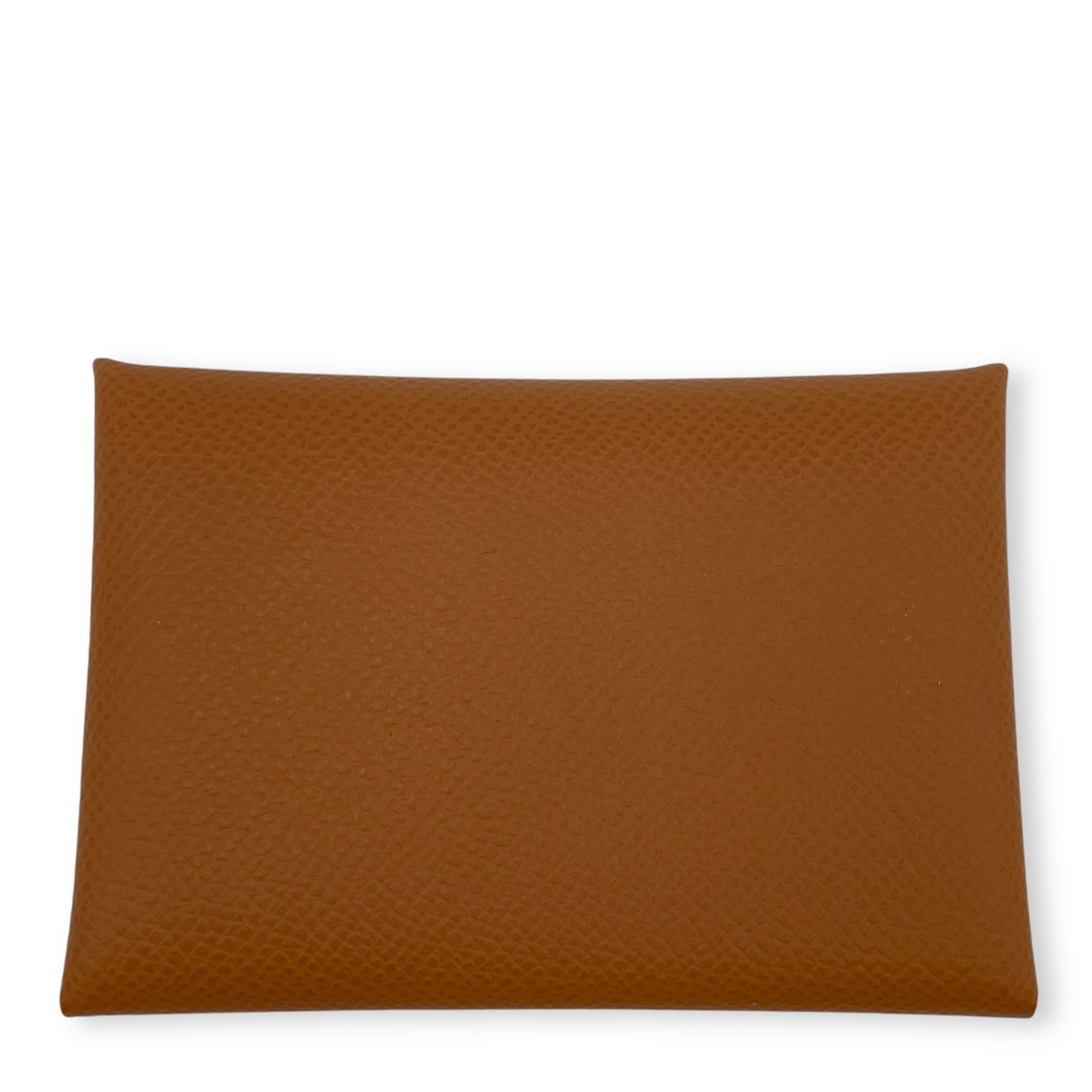 Calvi Duo Gold Card Holder in Epsom