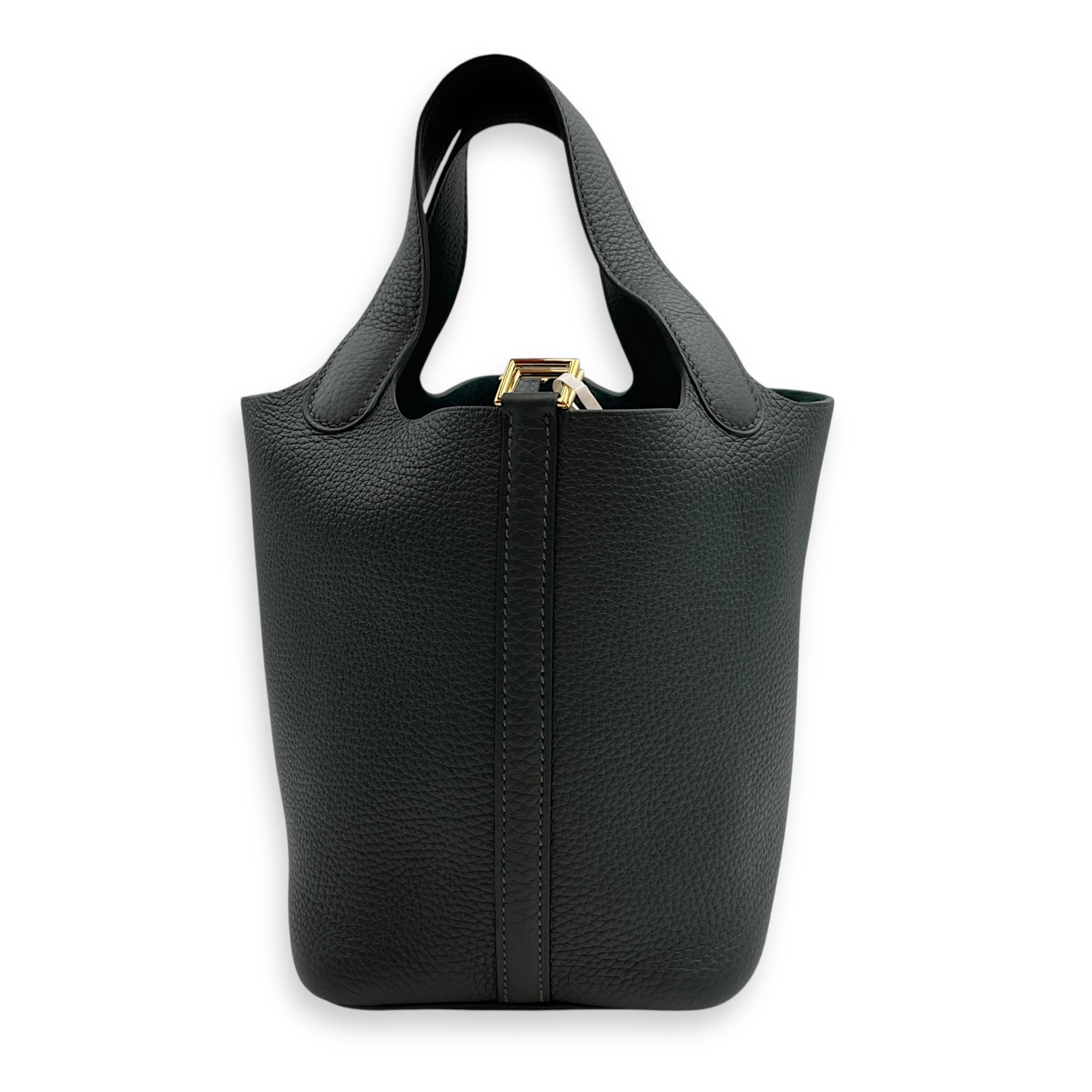 Picotin 18 Vert Fonce in Maurice, Gold hardware