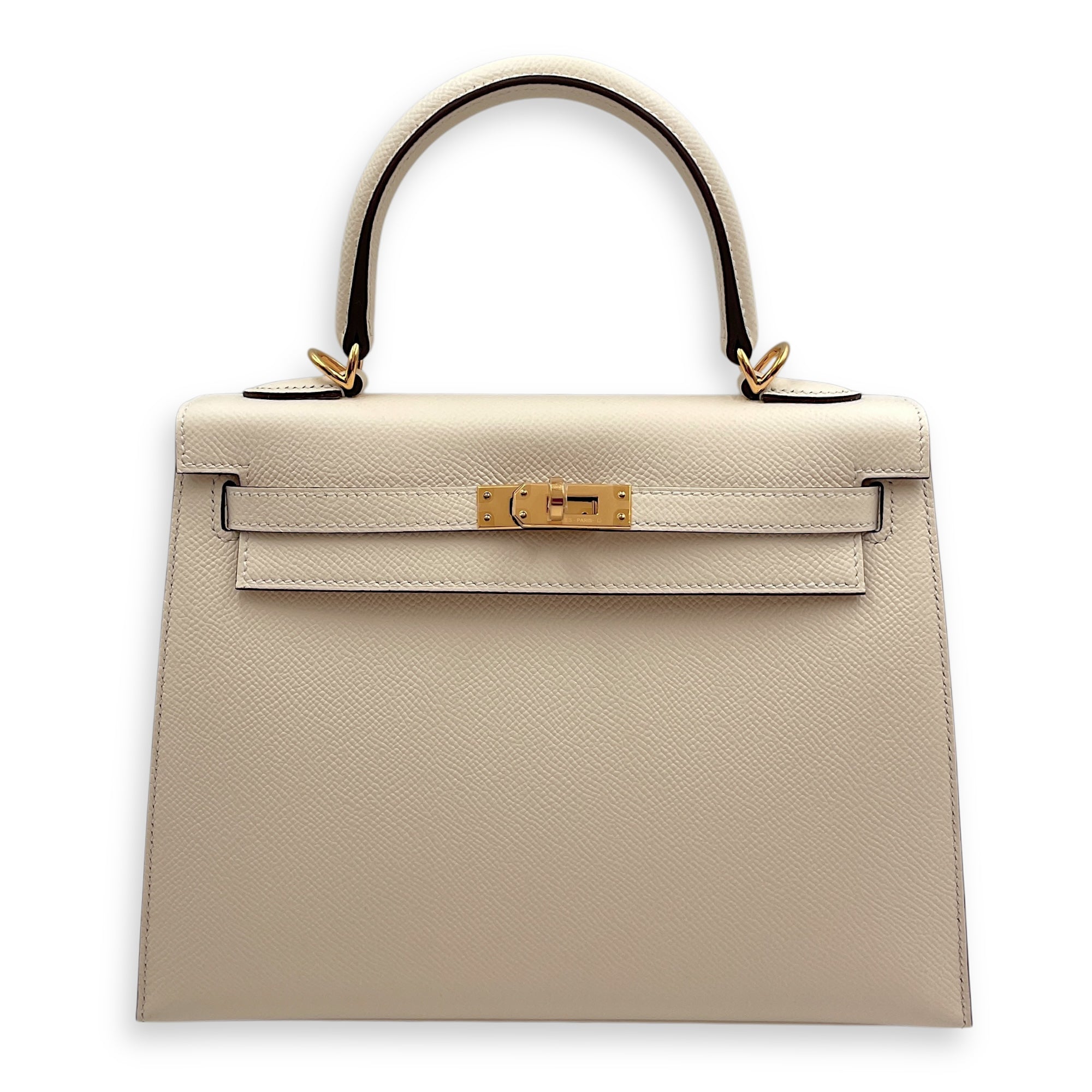 Sellier Kelly 25 Nata in Epsom, Gold hardware