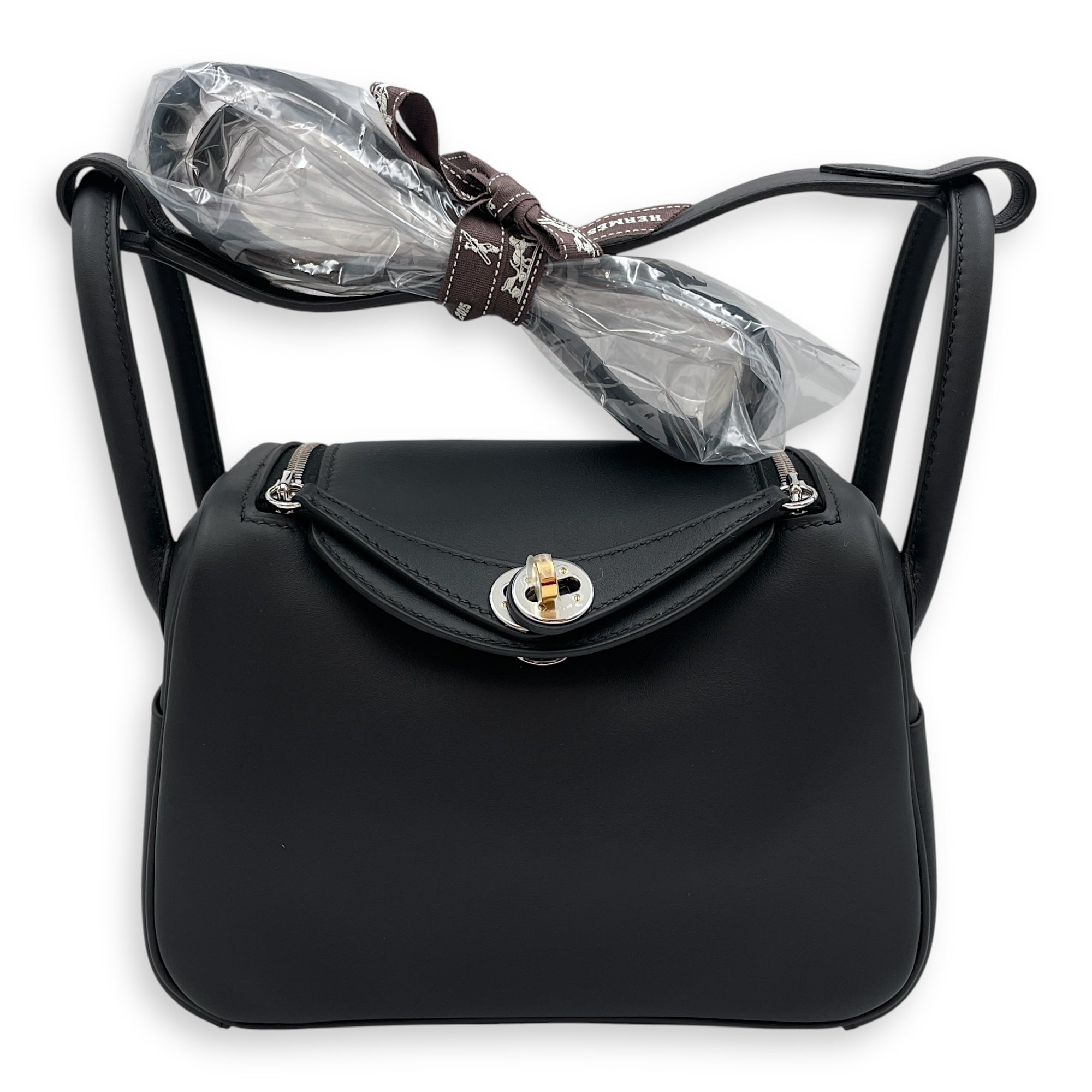 Lindy II Mini Black in Swift, Electrum hardware