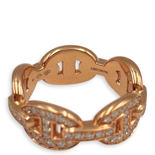 Chaine D'ancee Enchainee, Small Model 50 Ring in Rose Gold Hardware