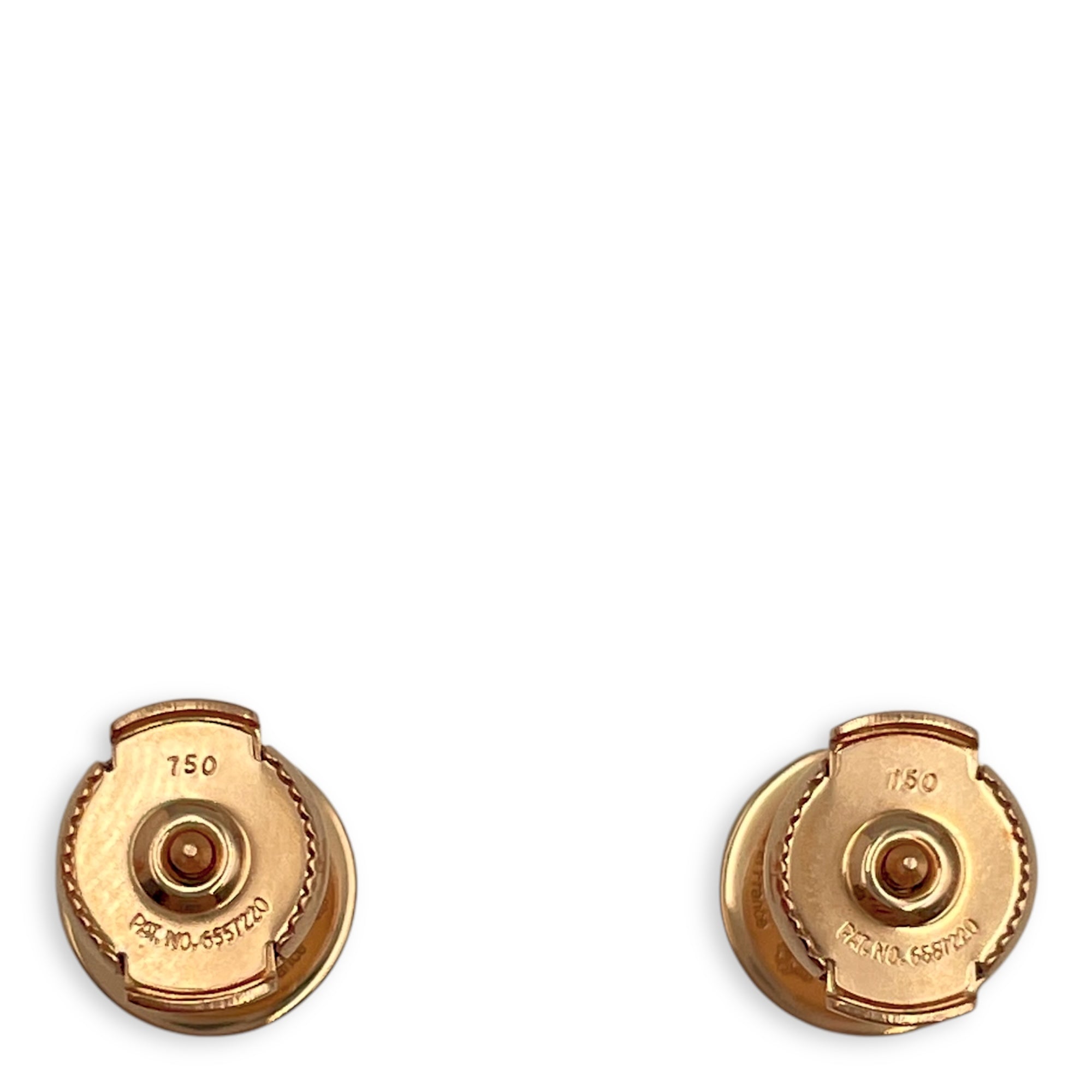 Ex Libris Earrings in Rose Gold Hardware