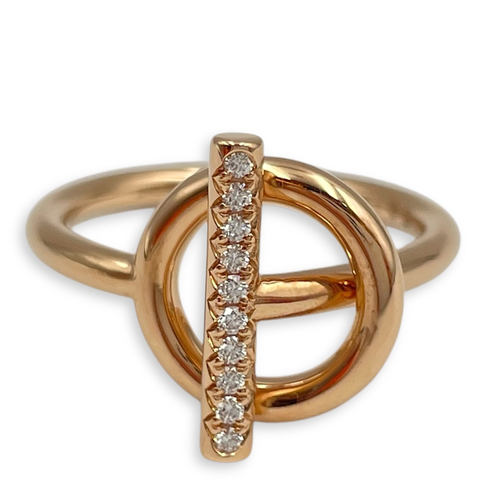 Echappee, Small Model 53 Ring in Rose Gold Hardware