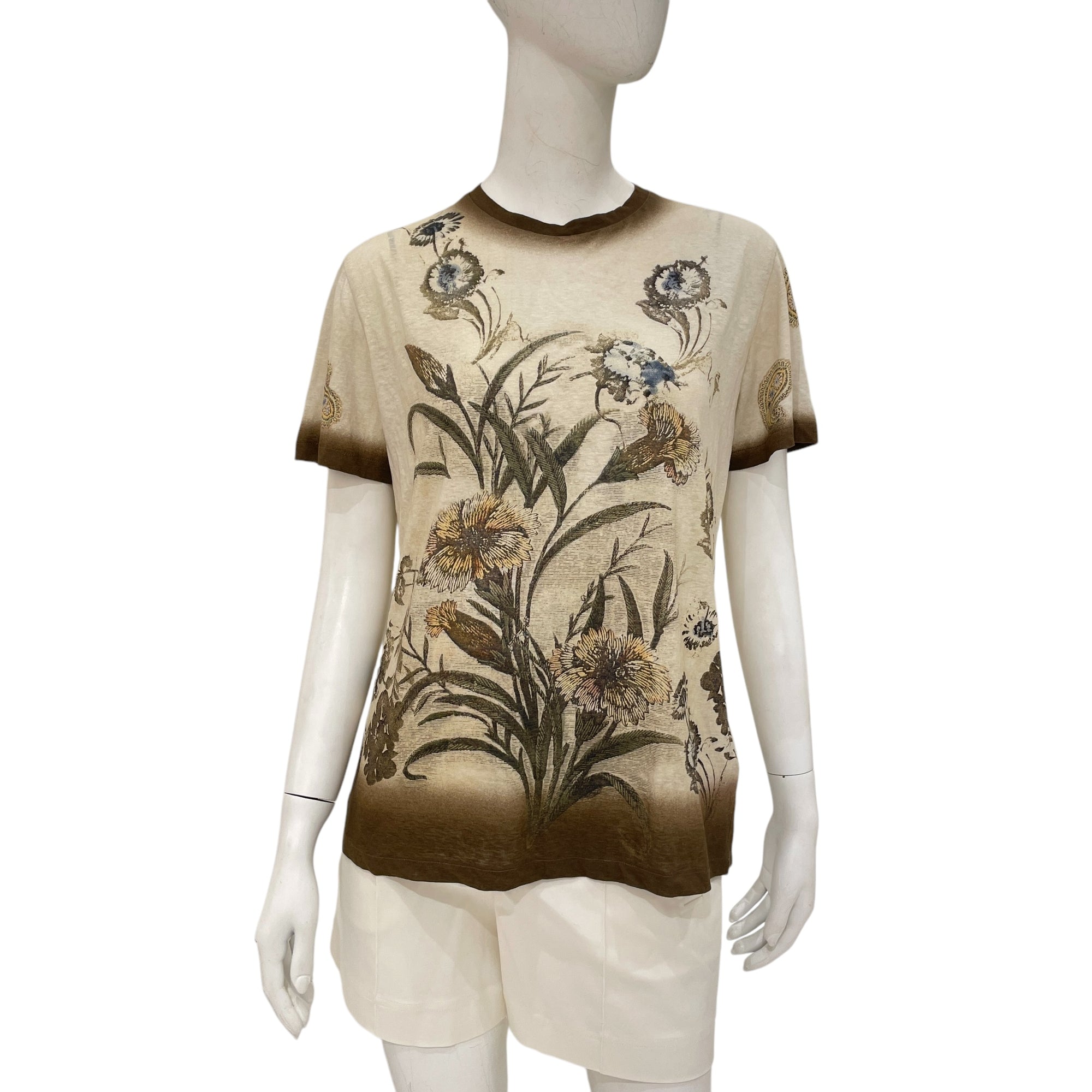 Dioriviera Printed M Multi-colour Top in Cotton/Linen