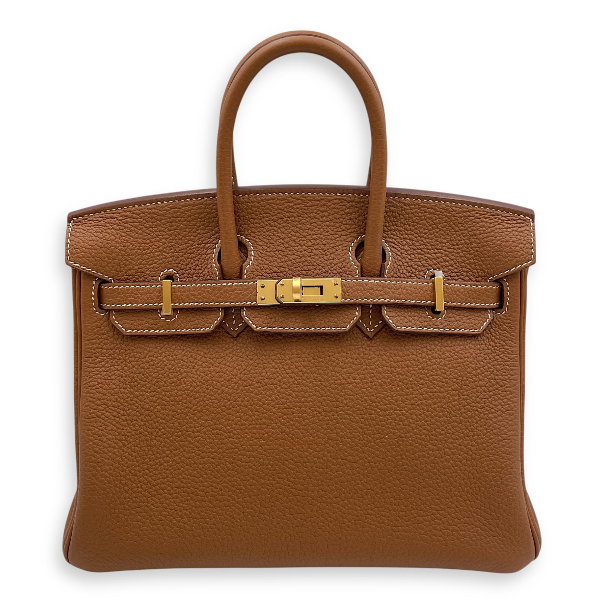Birkin 25 Gold in Togo, Gold hardware