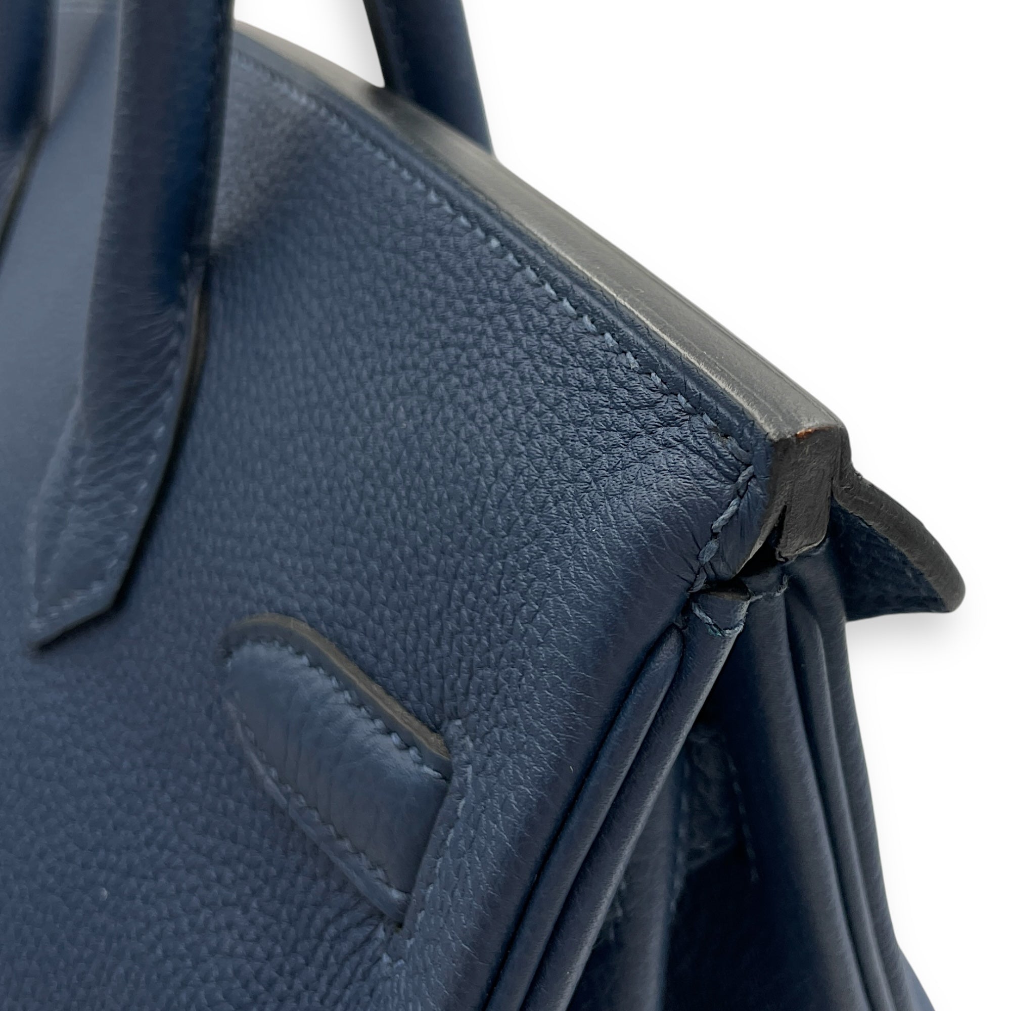 Birkin 30 Deep Blue in Togo, Gold hardware