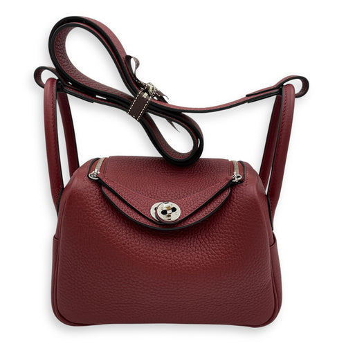 Lindy Mini Rouge H in Clemence, Palladium hardware