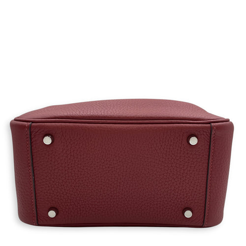 Lindy Mini Rouge H in Clemence, Palladium hardware