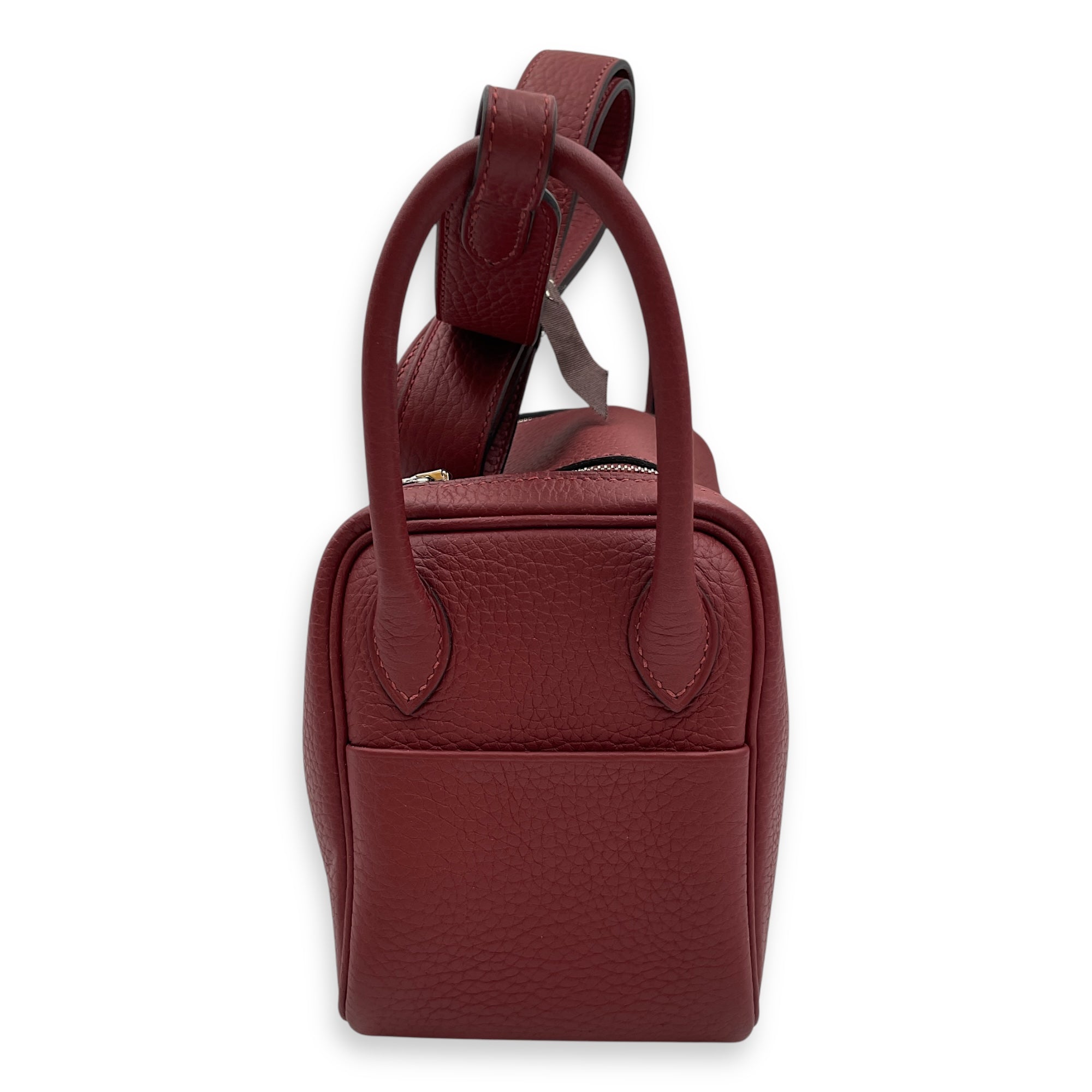 Lindy Mini Rouge H in Clemence, Palladium hardware