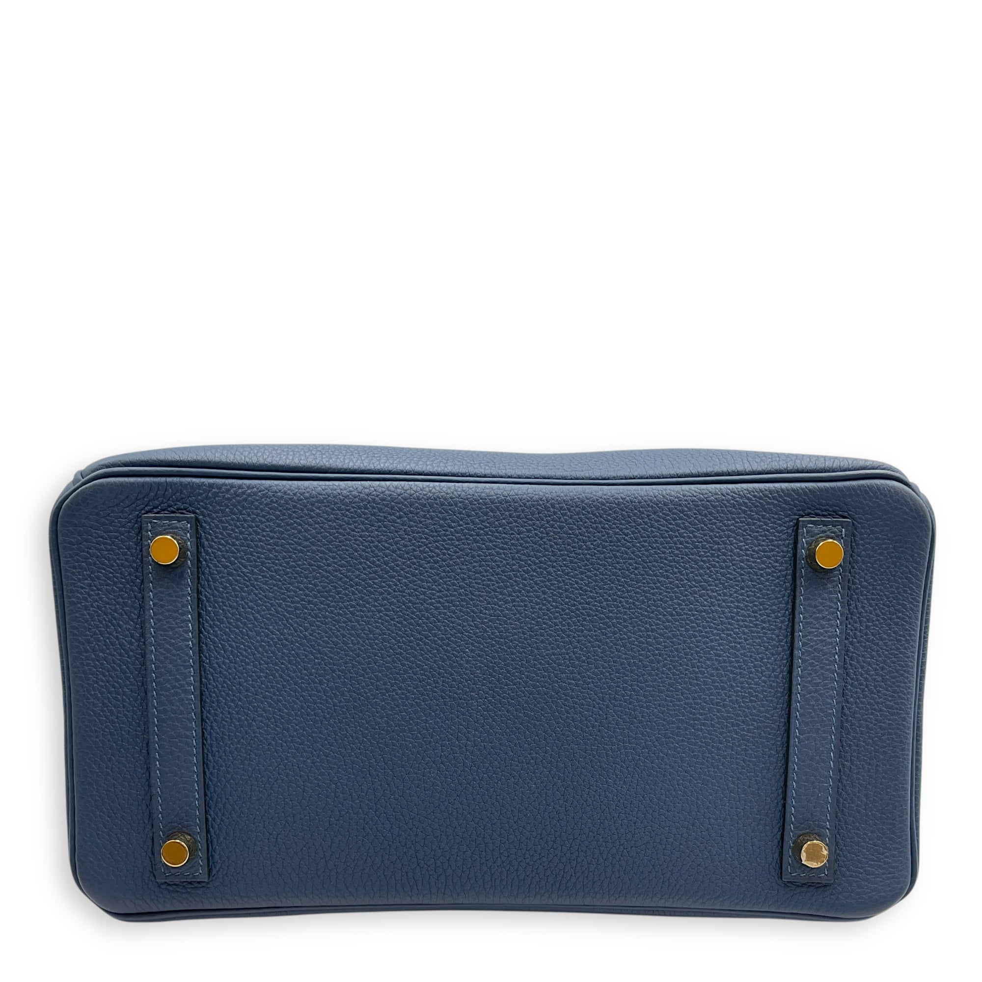 Birkin 30 Deep Blue in Togo, Gold hardware
