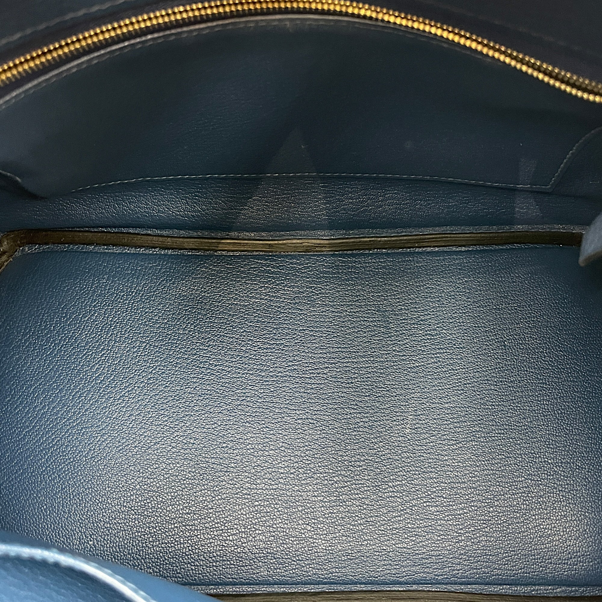 Birkin 30 Deep Blue in Togo, Gold hardware