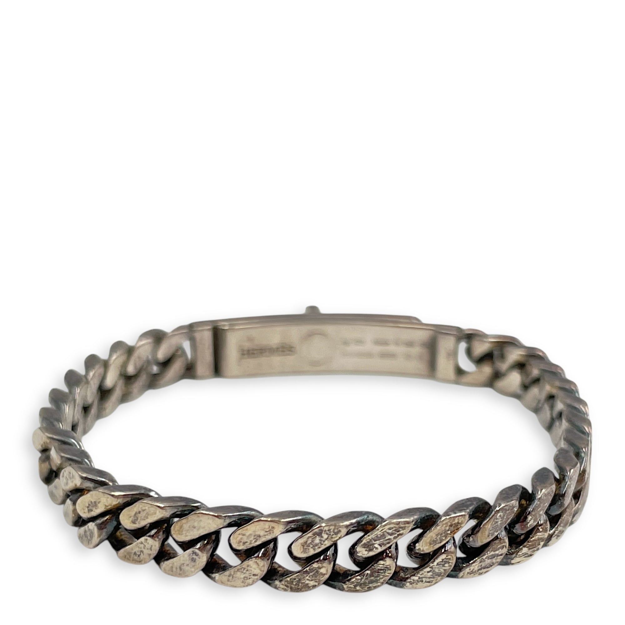 Kelly Gourmette SH Bracelet, Silver hardware