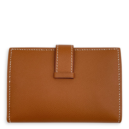 Bearn Mini Gold Wallet in Madame, Palladium hardware